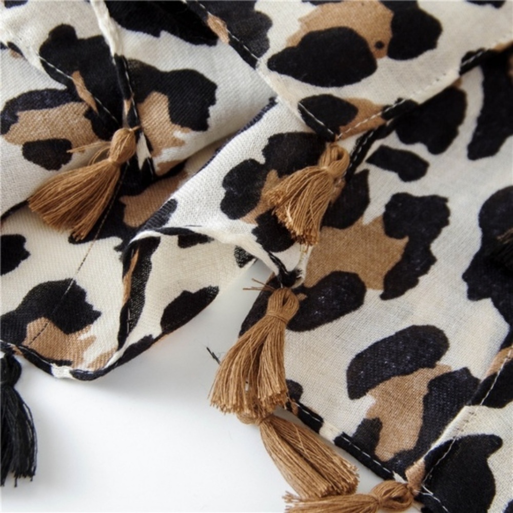 🌟HOST PICK💙LAST ONE💙 Oversized Leopard Scarf! - Picture 4 of 7